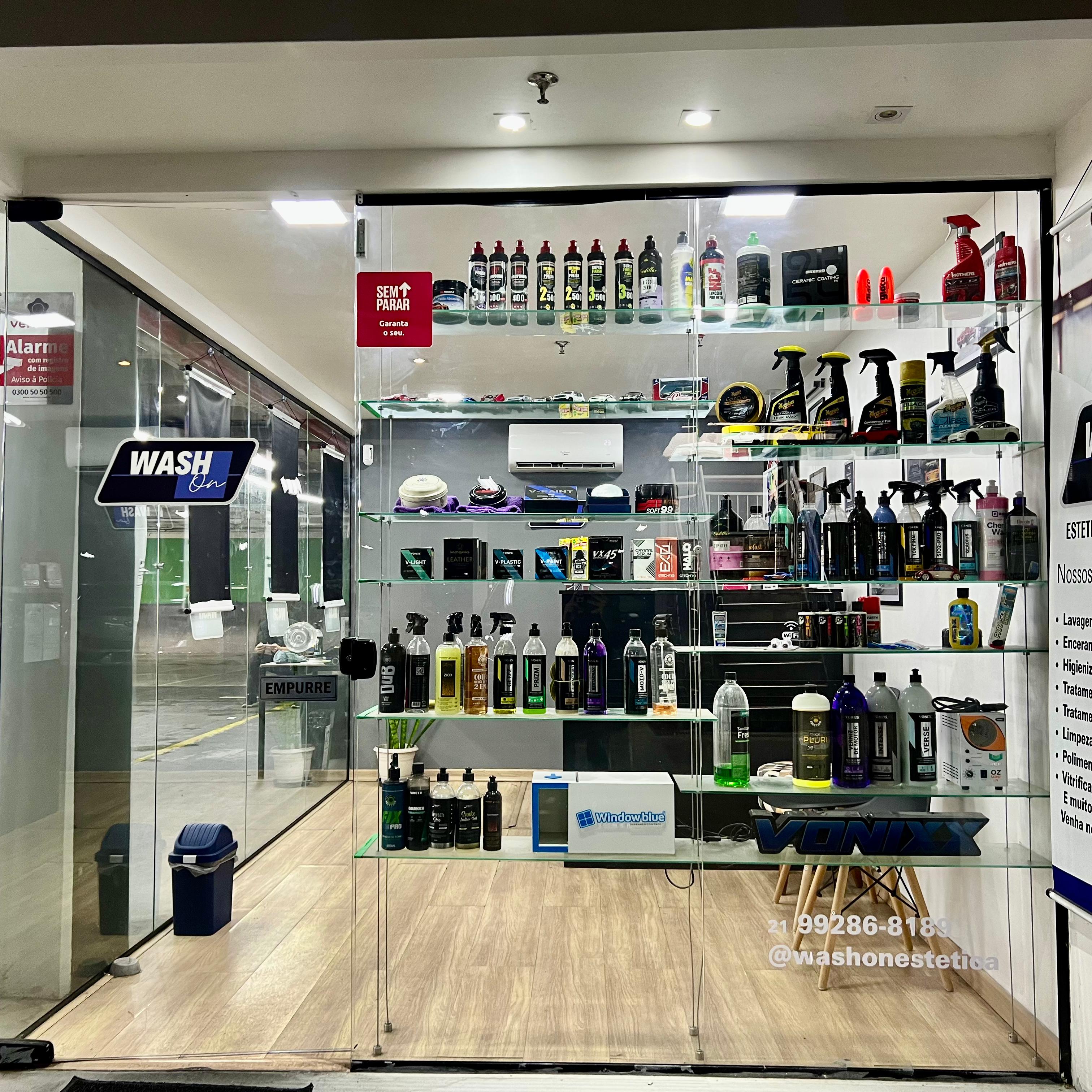 Logo da loja wash on