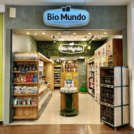 Logo da loja bio mundo