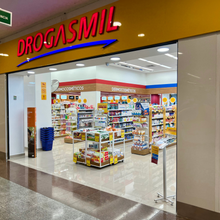 Logo da loja drogasmil