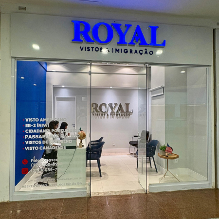 Logo da loja royal vistos