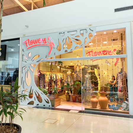 Logo da loja flowers