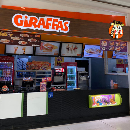 Logo da loja giraffa´s