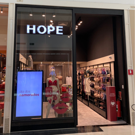 Logo da loja hope