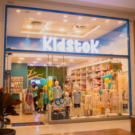 Logo da loja kid stok