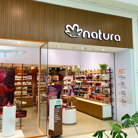 Logo da loja natura
