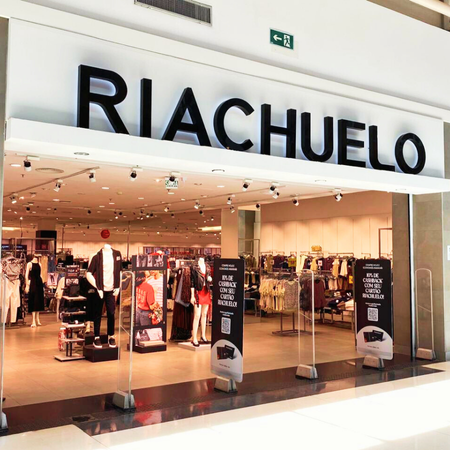 Logo da loja riachuelo