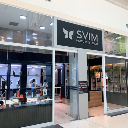 Logo da loja svim instituto de beleza