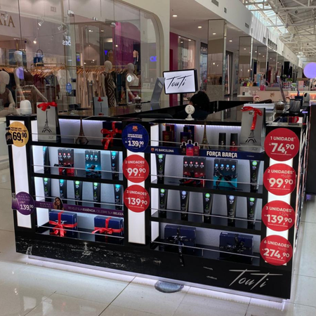 Logo da loja touti comestics