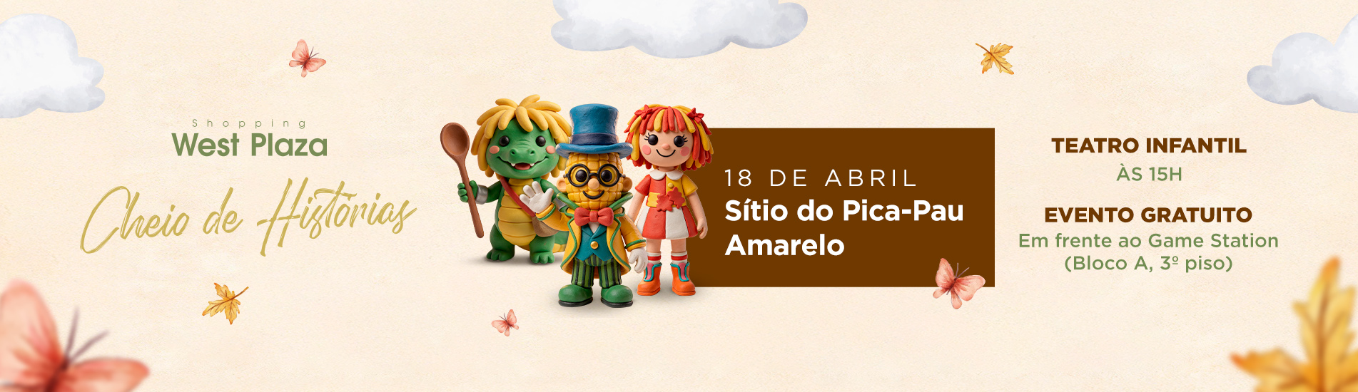 West Plaza: Cheio de Histórias - Sítio do Picapau Amarelo