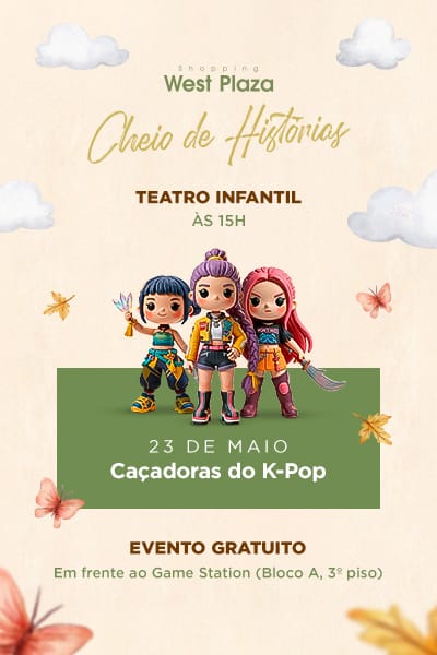 West Plaza: Cheio de Histórias - Caçadoras do K-Pop