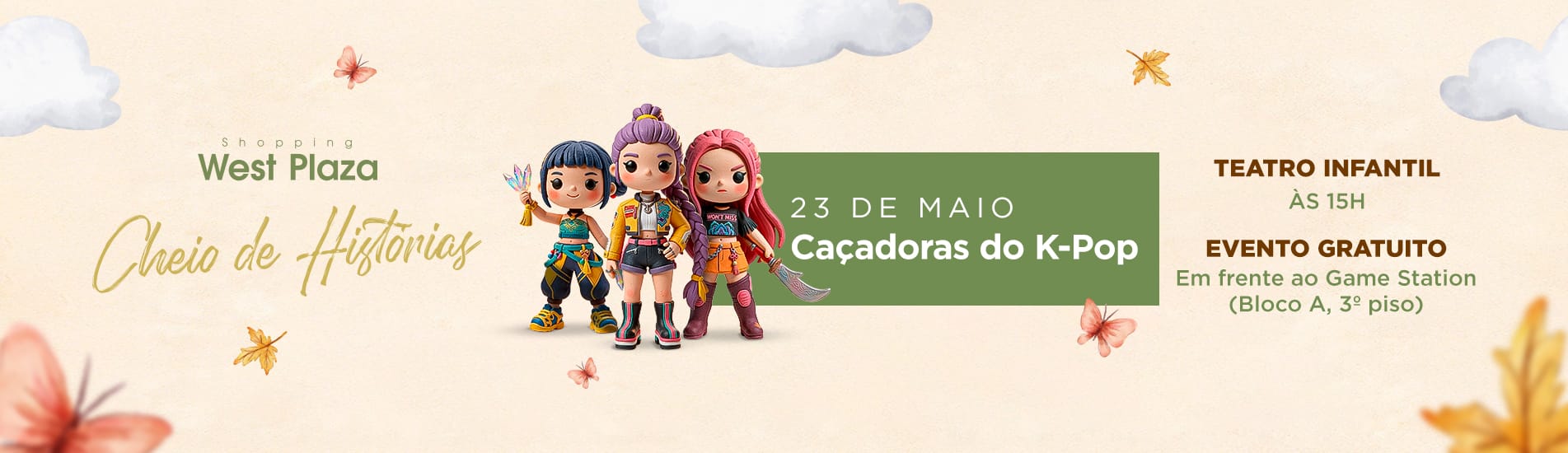 West Plaza: Cheio de Histórias - Caçadoras do K-Pop