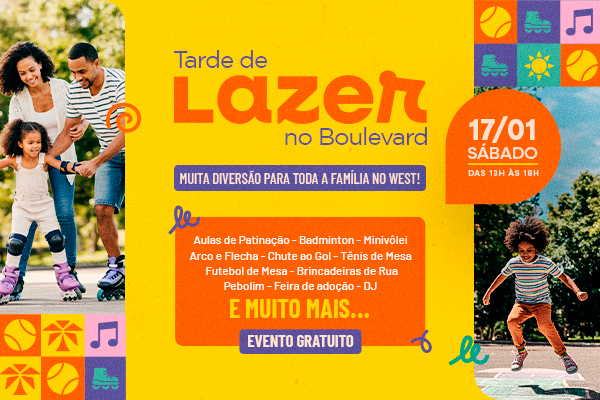 Tarde de Lazer - 17/01