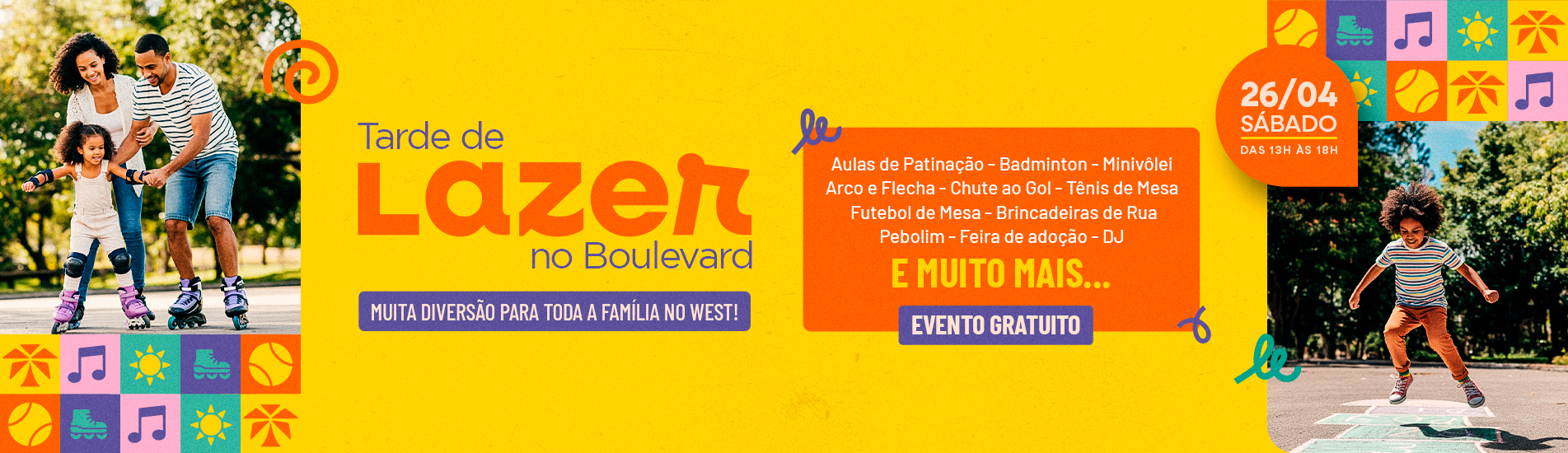 2ª edição Tarde de Lazer