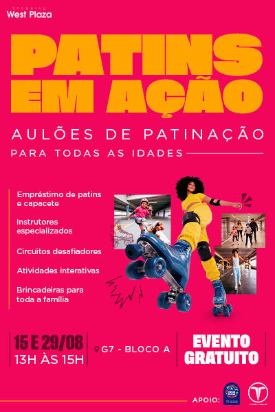 Patins em Ação - Agosto