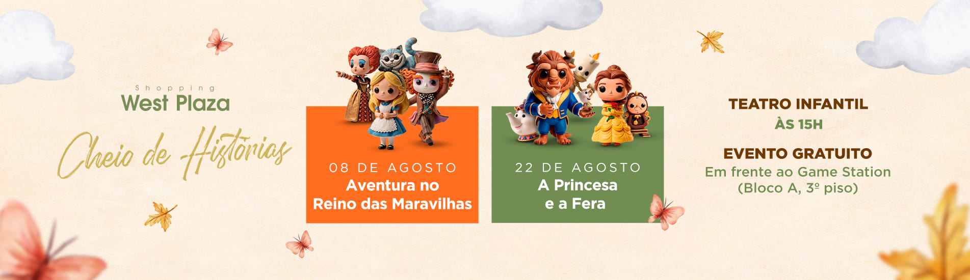  Cheio de Histórias - Agosto 