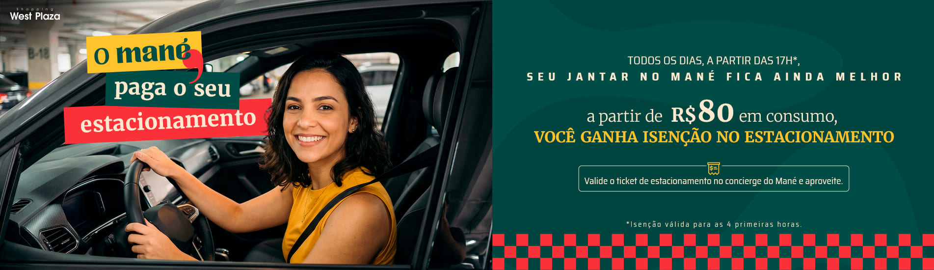 O Mané Paga o seu estacionamento