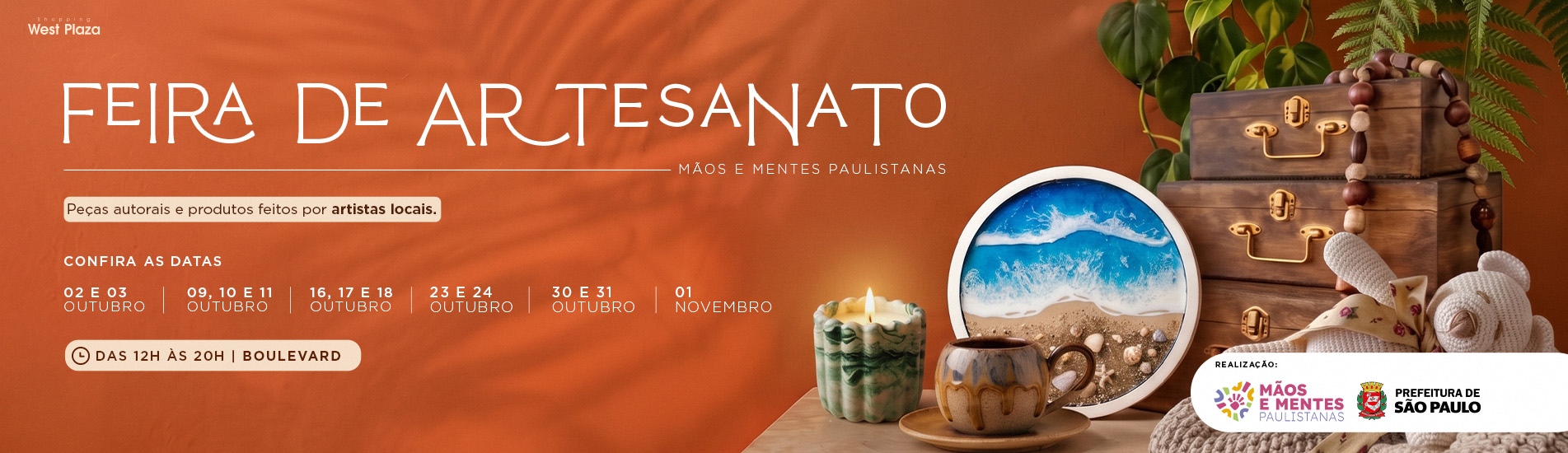 Feira de Artesanato - Mãos e Mentes Paulistanas