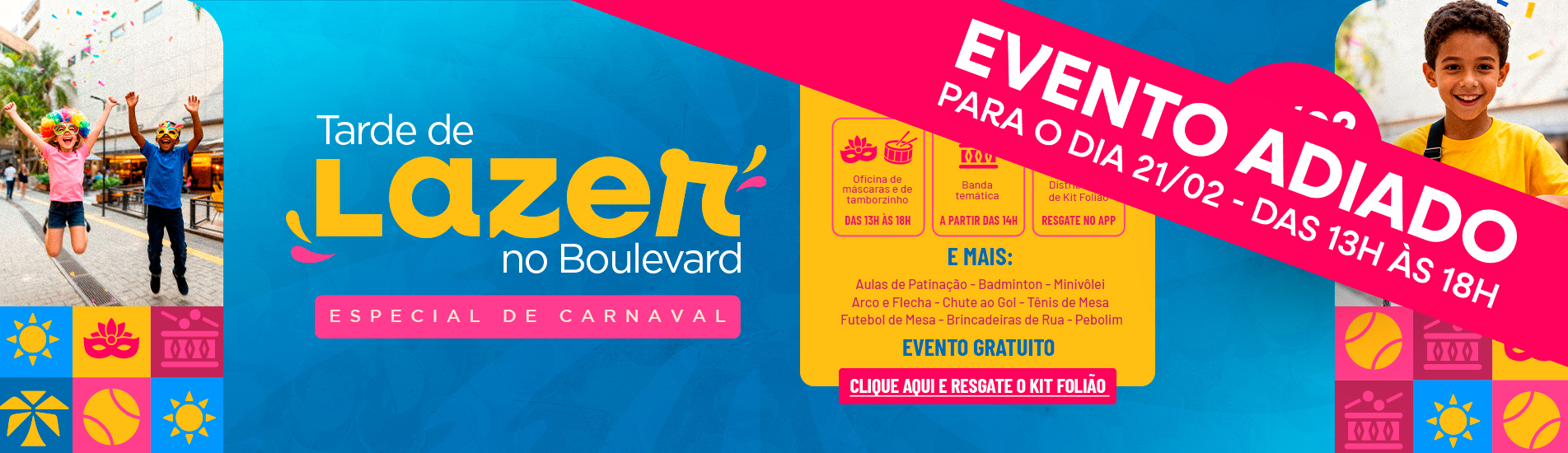 Tarde de Lazer - Edição Especial de Carnaval