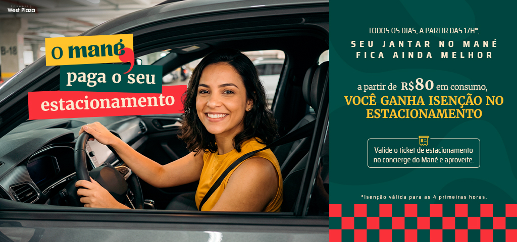 O Mané Paga o seu estacionamento