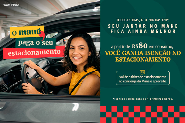 O Mané Paga o seu estacionamento