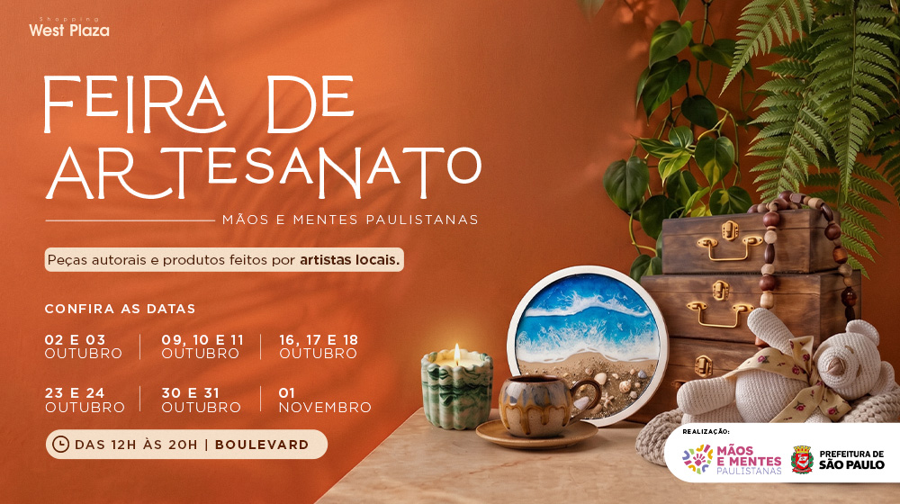 Feira de Artesanato - Mãos e Mentes Paulistanas