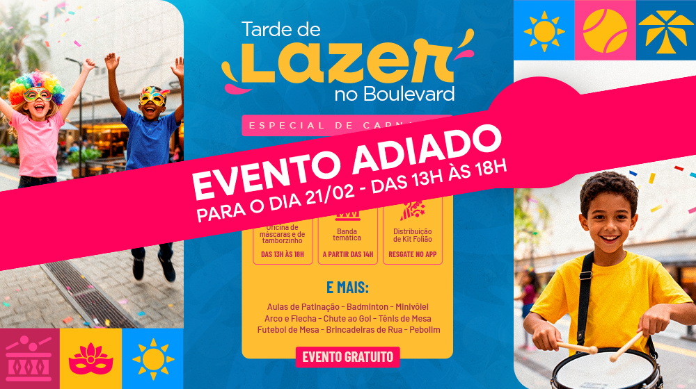 Tarde de Lazer - Edição Especial de Carnaval